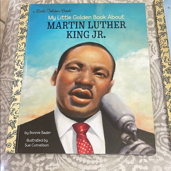 Set of 3 Little Golden Books Jackie Robinson,Martin Luther King jr,White House - Picture 3 of 5